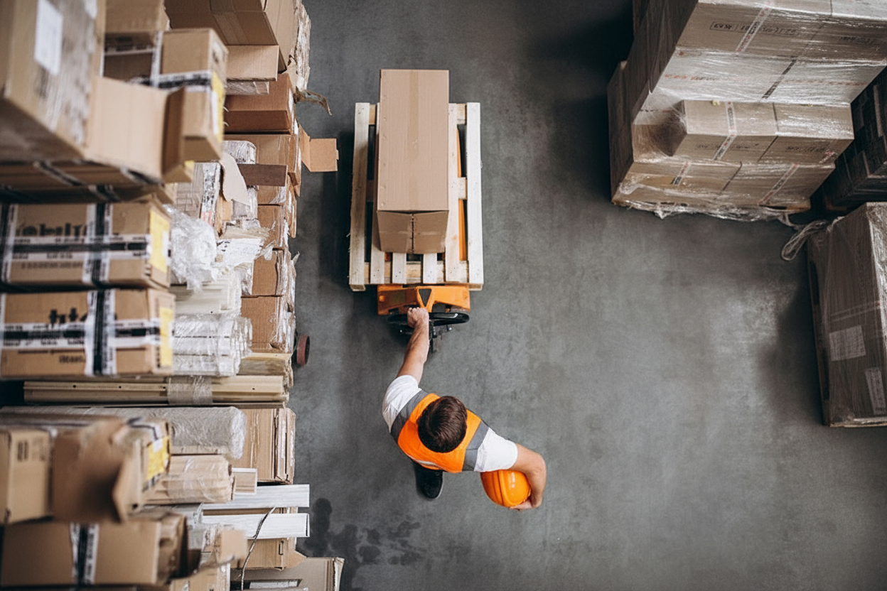 Centru de fulfillment depozit